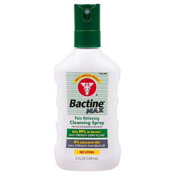Bactine Max Pain Relieving Cleansing Spray