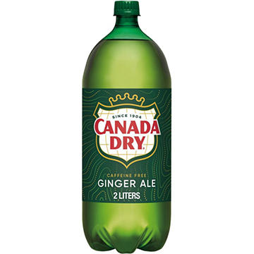 Canada Dry Ginger Ale Soda bottle