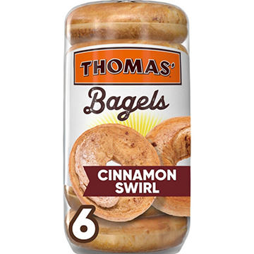 Thomas' Cinnamon Swirl Bagels
