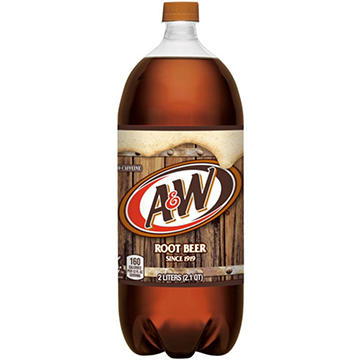 A&W Soda, No Caffeine, Root Beer