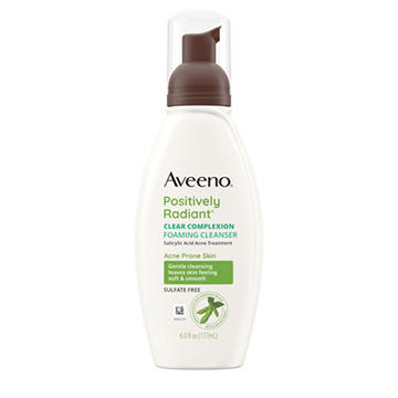 Aveeno Positively Radiant Clear Complexion Foaming Cleanser