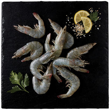 H-E-B Fish Market Shell-On Head-On Super Colossal White Raw Shrimp, 9 - 12 ct/lb