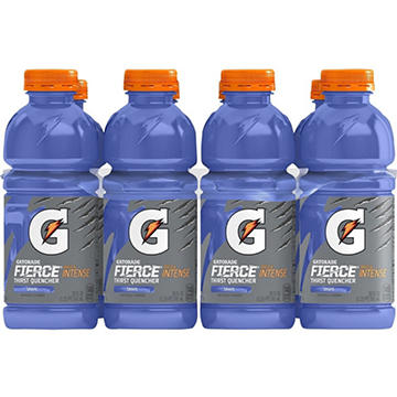 Gatorade Fierce Grape Thirst Quencher 8 pk Bottles