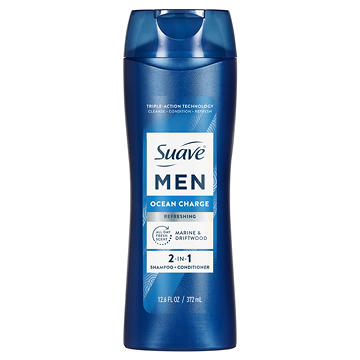Suave Men 2-in-1 Shampoo & Conditioner - Ocean Charge