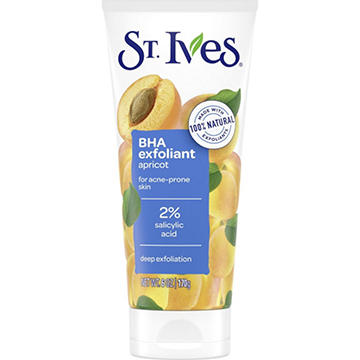 St. Ives BHA Exfoliant Apricot Face Scrub for Acne Prone Skin