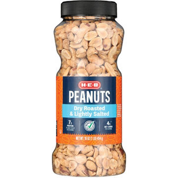 H-E-B Lightly Salted Dry Roasted Peanuts