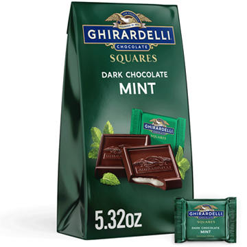 Ghirardelli Dark Chocolate Mint Squares