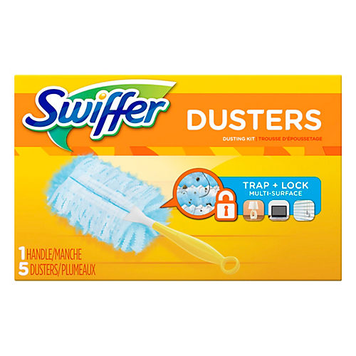 Swiffer Duster 360 Degree Dusters Heavy Duty Extendable Handle Starter Kit  - Shop Cleaning Cloths & Dusters at H-E-B