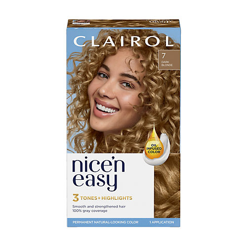 10 #8a Clairol nice n easy medium ash blonde hair color deals dye #1106