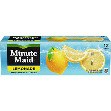 Minute Maid Lemonade 12 pk Cans