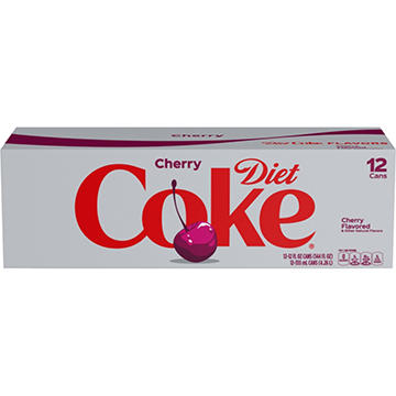 Coca-Cola Cherry Diet Coke 12 oz Cans