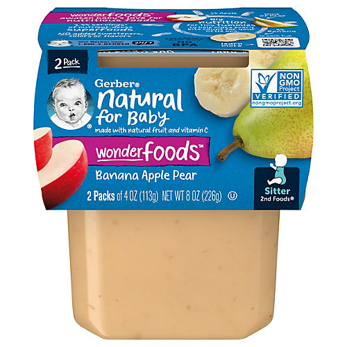 Gerber apple hot sale banana oatmeal