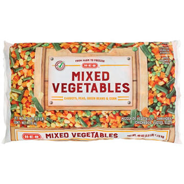 H-E-B Frozen Mixed Vegetables