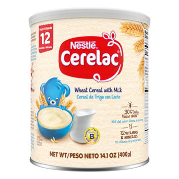 Nestle Cerelac Wheat Baby Cereal with Milk