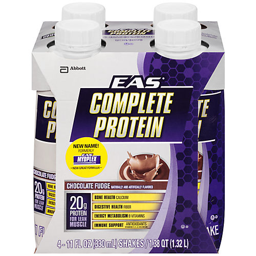 EAS Eas Complete Protein Nutrition Shake Mix Vanilla - Shop Diet & Fitness  at H-E-B