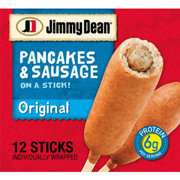 Jimmy Dean Frozen Breakfast Pancakes & Sausage on a Stick