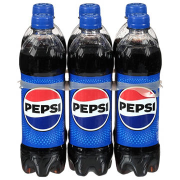 Pepsi Cola 6 pk Bottles