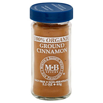Morton & Bassett 100% Organic Ground Cinnamon