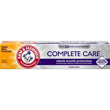 Arm & Hammer Complete Care Anticavity Fluoride Toothpaste – Fresh Mint