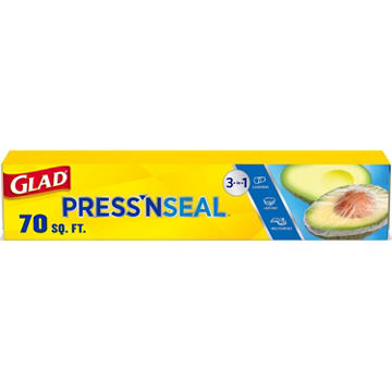 Glad Press'N Seal Food Plastic Wrap