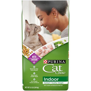 Cat Chow Purina Indoor Dry Cat Food, Hairball + Healthy Weight