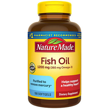 Nature Made Fish Oil 1200mg Softgels