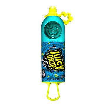 Juicy Drop Sweet Lollipops Candy with Sour Liquid, Assorted Flavors
