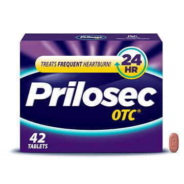 Prilosec OTC Omeprazole Delayed Release Tablets, Acid Reducer for Frequent Heartburn