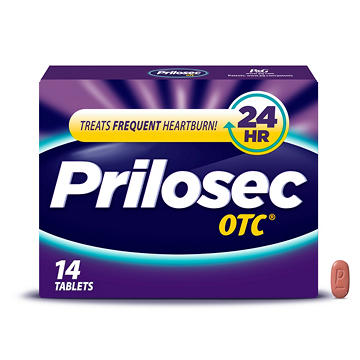 Prilosec OTC Omeprazole Delayed Release Tablets, Acid Reducer for Frequent Heartburn