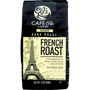 CAFE Olé by H-E-B Dark Roast French Roast Ground Coffee