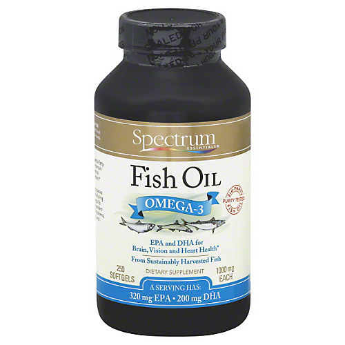 Omega-3 Fish Oil 1000mg - Softgels - HSN