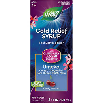 Nature's Way Kids' Umcka Cold Relief Syrup - Cherry Flavor