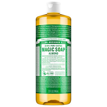 Dr. Bronner's Magic Soaps 18-in-1 Pure-Castile Soap - Hemp Almond