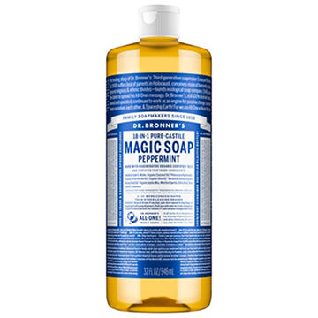 Dr. Bronner's 18-In-1 Pure-Castile Soap - Hemp Peppermint