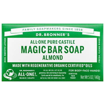 Dr. Bronner's Magic Soaps All-One Hemp Almond Pure-Castile Soap