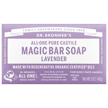 Dr. Bronner's Magic Soaps All-One Hemp Lavender Pure-Castile Soap