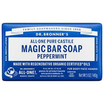 Dr. Bronner's Magic Soaps All-One Hemp Peppermint Pure-Castile Soap
