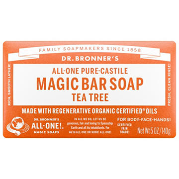 Dr. Bronner's Magic Soaps All-One Hemp Tea Tree Pure-Castile Soap