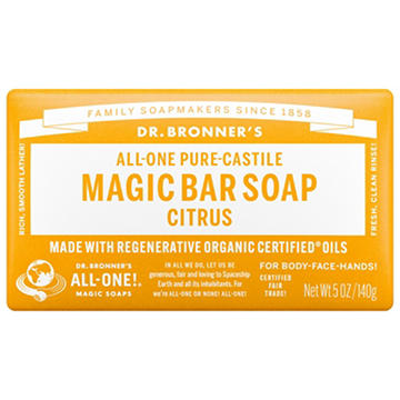 Dr. Bronner's Magic Soaps All-One Hemp Lemon Pure-Castile Soap