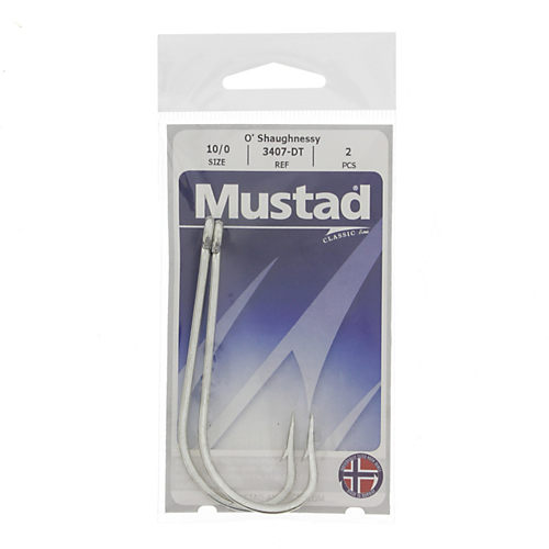 Mustad O' Shaughnessy Hooks Size 10/0 - Shop Fishing at H-E-B