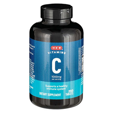 H-E-B Vitamins C 1,000 mg Tablets