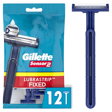 Gillette Sensor2 Fixed Head Men's Disposable Razors