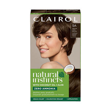 Clairol Natural Instincts Vegan Demi-Permanent Hair Color - 5A Medium Cool Brown