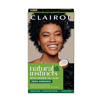 Clairol Natural Instincts Vegan Demi-Permanent Hair Color - 2 Black