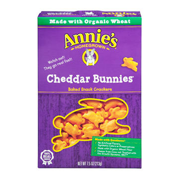 Annie's Cheddar Bunnies Baked Crackers