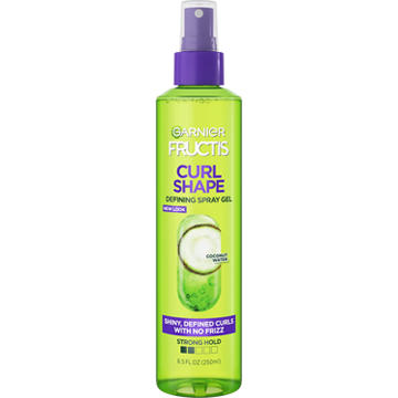 Garnier Fructis Curl Shape Defining Spray Gel with Coconut Water - Strong Hold
