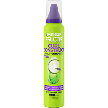 Garnier Fructis Curl Construct Creation Mousse with Coconut Water - Extra Strong Hold