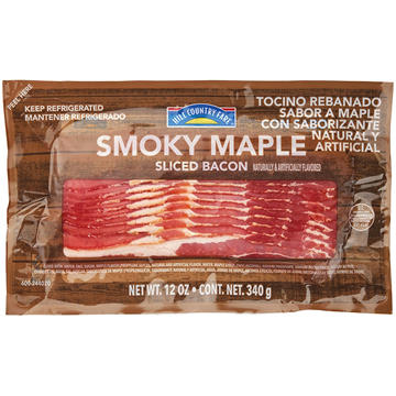 Hill Country Fare Smoky Maple Hickory Sliced Bacon