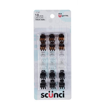 Scunci Effortless Beauty Thick Hair Mini Jaw Clips