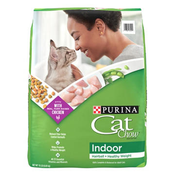 Cat Chow Purina Indoor Healthy Weight and Hairball Dry Cat Food - Chicken